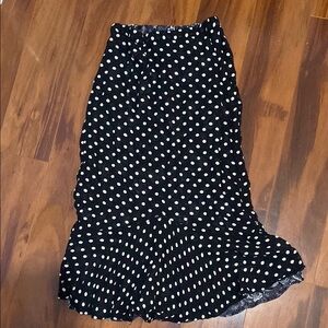 🔮 5 for $20 🔮 reversible paisley and polka dot midi maxi skirt